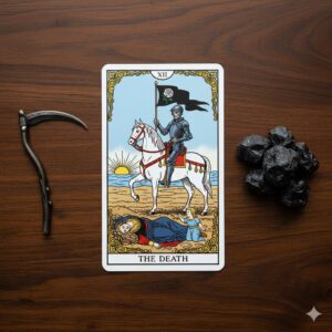 タロットカードの死神のイラスト